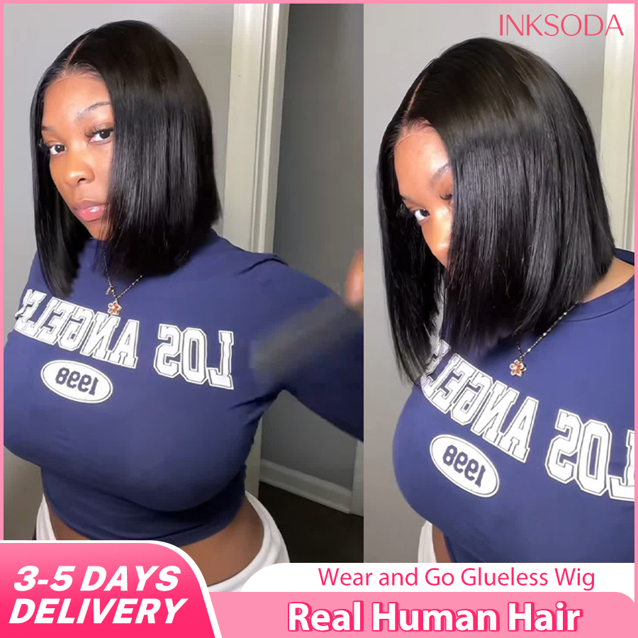 Glueless Wear And Go Human Hair Wig - 220% Density Ready to Wear Bone