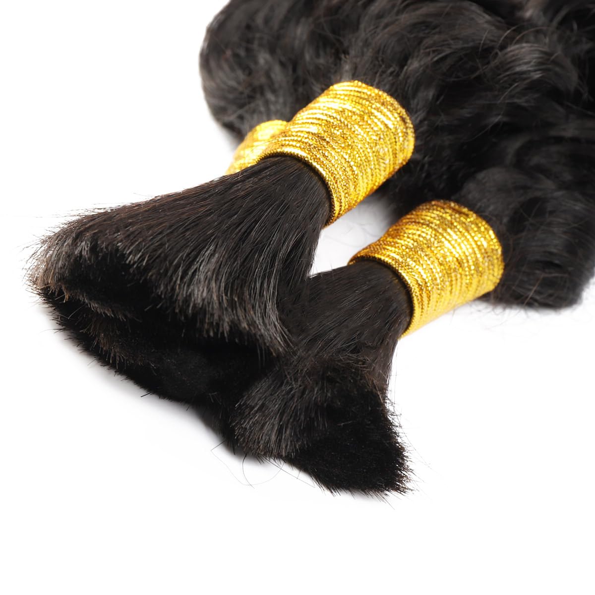 Water Wave Human Braiding Hair - огляд і ціна Water Wave Bulk Human Hair For Braiding