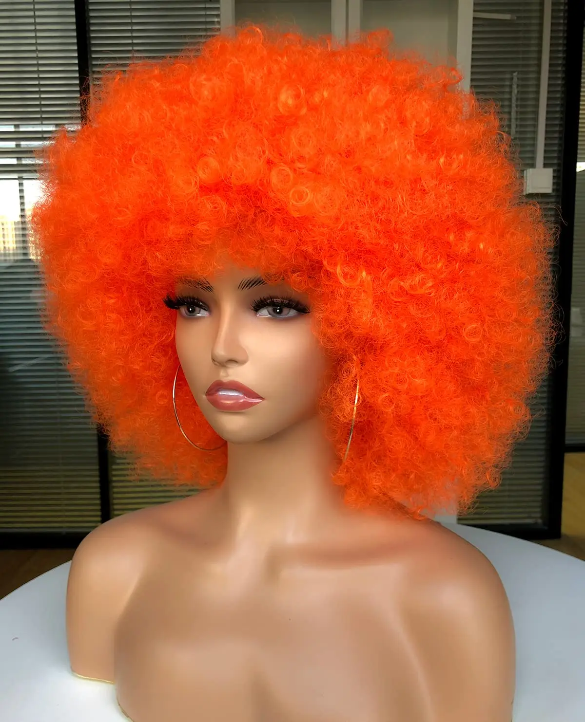 Afro Wig Kinky Curly Synthetic - огляд і ціна Synthetic Braided Wigs For Black Women