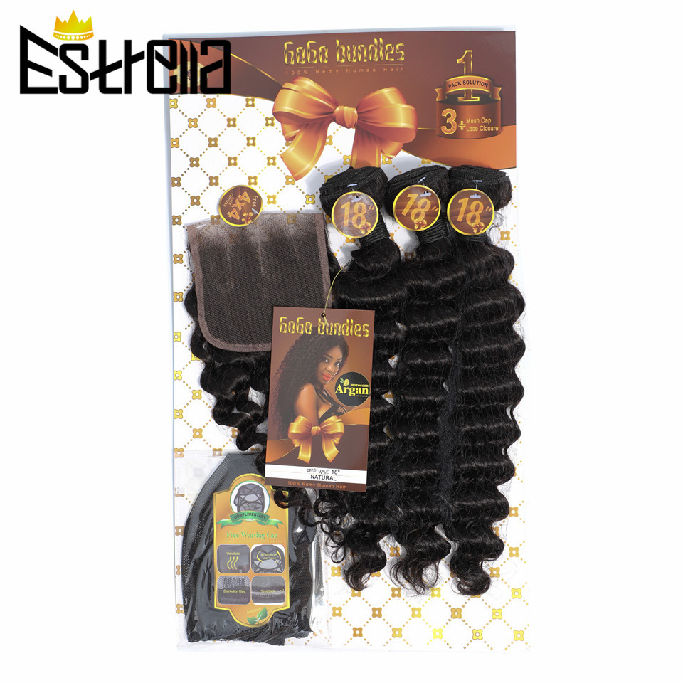 Deep Wave 3 Bundles With Closu - огляд і ціна Deep Wave 3 Bundles With Closure