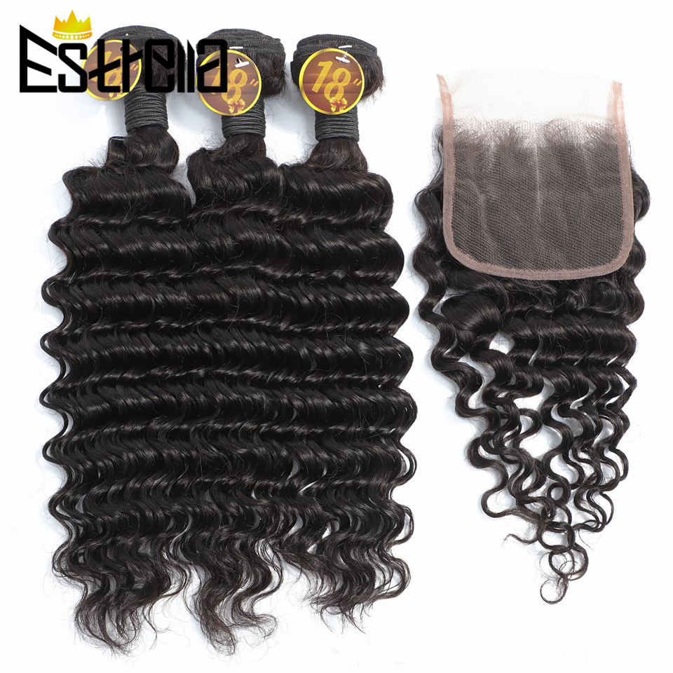 Deep Wave 3 Bundles With Closu - огляд і ціна Deep Wave 3 Bundles With Closure