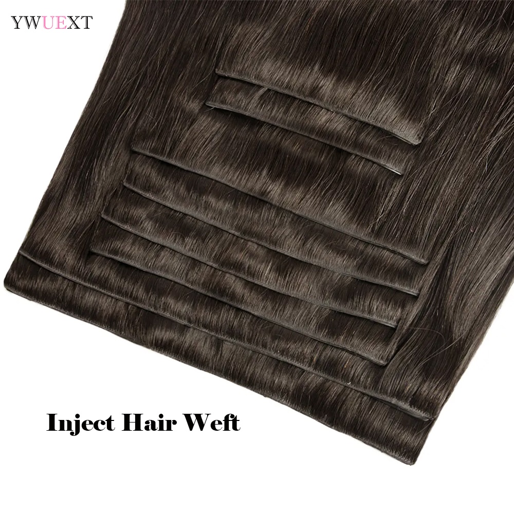 Invisible Clip in Hair Extensi - огляд і ціна Seamless Clip In Hair Extensions Human Hair