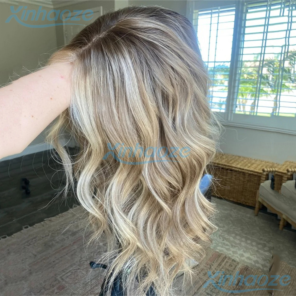 #8/613 Highlight Wig Human Hai - огляд і ціна 613 Blonde Body Wave Lace Front Wig