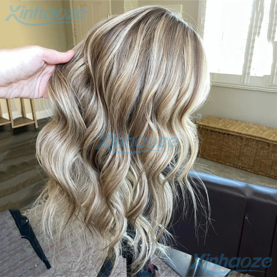#8/613 Highlight Wig Human Hai - огляд і ціна 613 Blonde Body Wave Lace Front Wig