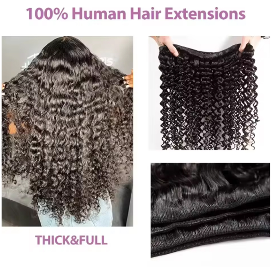 Deep Wave Bundles With Closure - огляд і ціна Deep Wave 3 Bundles With Closure