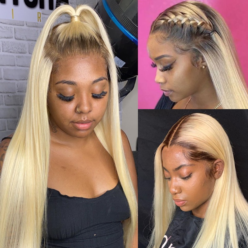1B 613 Body Wave Human Hair Wi - огляд і ціна 613 Blonde Body Wave Lace Front Wig