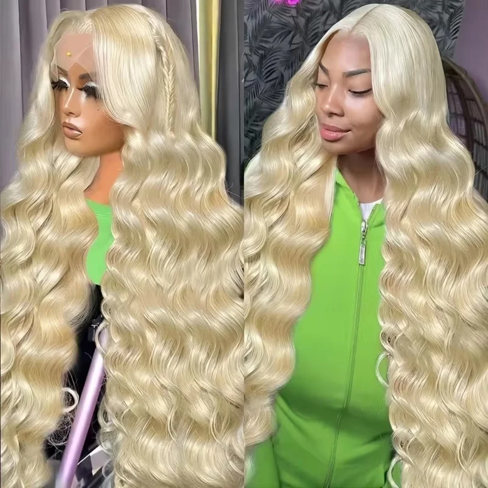 26 30 Inch 613 Blonde Wigs Bod - огляд і ціна 613 Blonde Body Wave Lace Front Wig