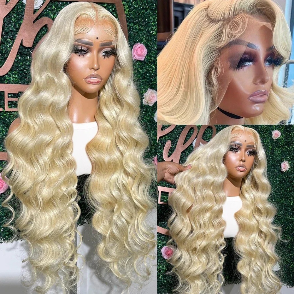 26 30 Inch 613 Blonde Wigs Bod - огляд і ціна 613 Blonde Body Wave Lace Front Wig