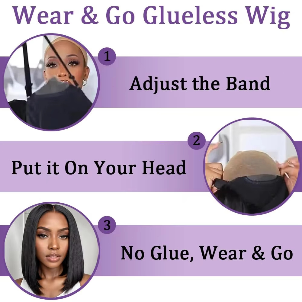 Glueless Wigs Human Hair Pre P - огляд і ціна Lace Front Wigs