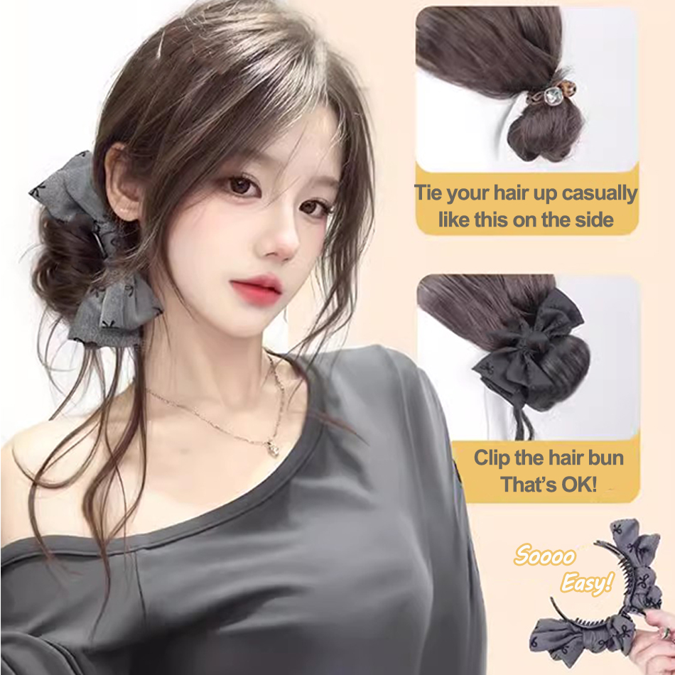 Synthetic Hair Bun Hair Extens - огляд і ціна Claw Clip Messy Bun Hair Piece