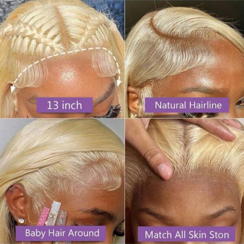 Honey Blonde 613 Body Wave Hum - огляд і ціна 613 Blonde Body Wave Lace Front Wig
