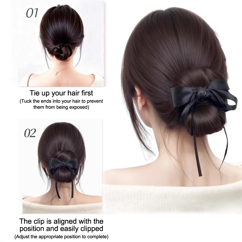 Low Bun Wig Hair Clip-In Messy - огляд і ціна Claw Clip Messy Bun Hair Piece