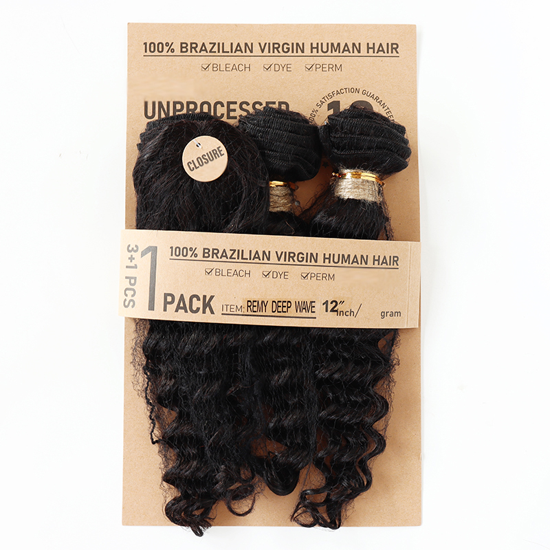 Deep Wave Body Wave Straight H - огляд і ціна Deep Wave 3 Bundles With Closure