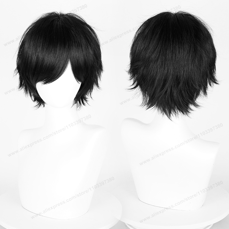 Anime 30cm Short Straight Cosp - огляд і ціна Synthetic Braided Wigs For Black Women
