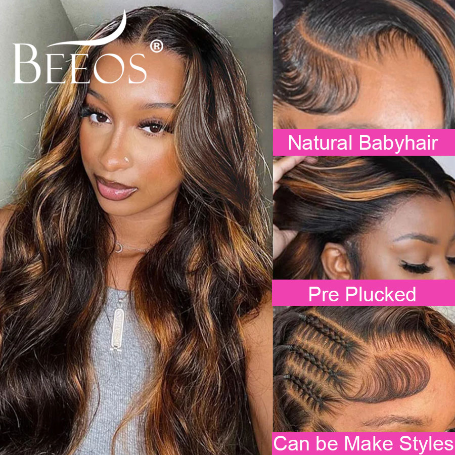 #1B/30 Highlight Body Wave 13x - огляд і ціна Human Hair Wigs