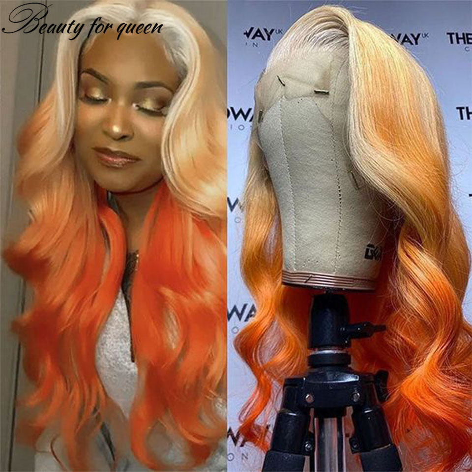 Ginger 613 Orange Body Wave Tr - огляд і ціна 613 Blonde Body Wave Lace Front Wig