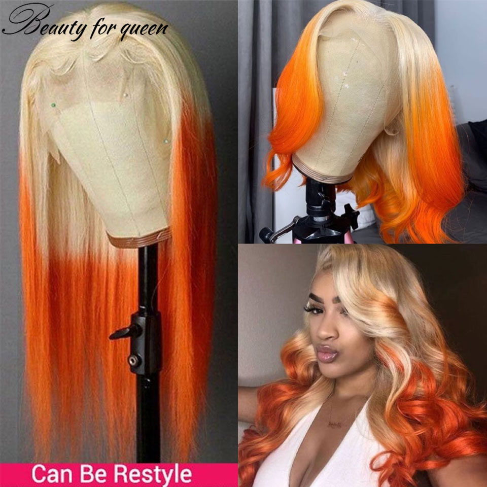Ginger 613 Orange Body Wave Tr - огляд і ціна 613 Blonde Body Wave Lace Front Wig