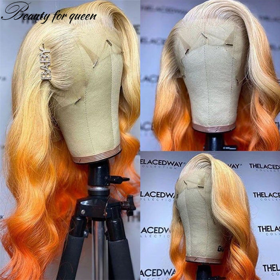 Ginger 613 Orange Body Wave Tr - огляд і ціна 613 Blonde Body Wave Lace Front Wig
