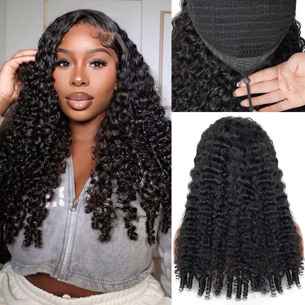 Natural Colored Burmese Curly  - огляд і ціна Human Hair Wigs
