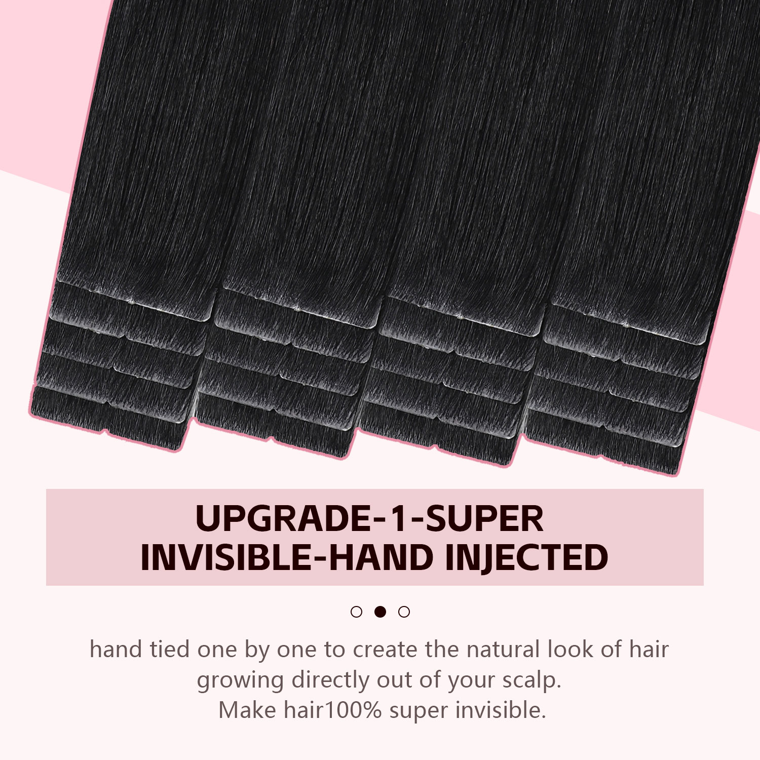 Sweetmet Invisible Tape in Hai - огляд і ціна Invisible Tape In Extensions Real Hair