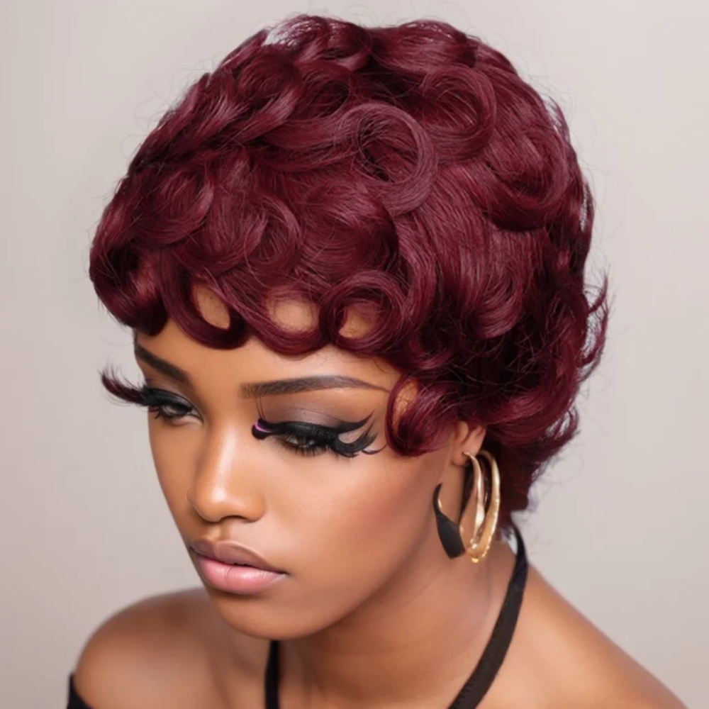 99J Pixie Cut Wig Human Hair S - огляд і ціна Short Pixie Cut Wig Human Hair Cheap