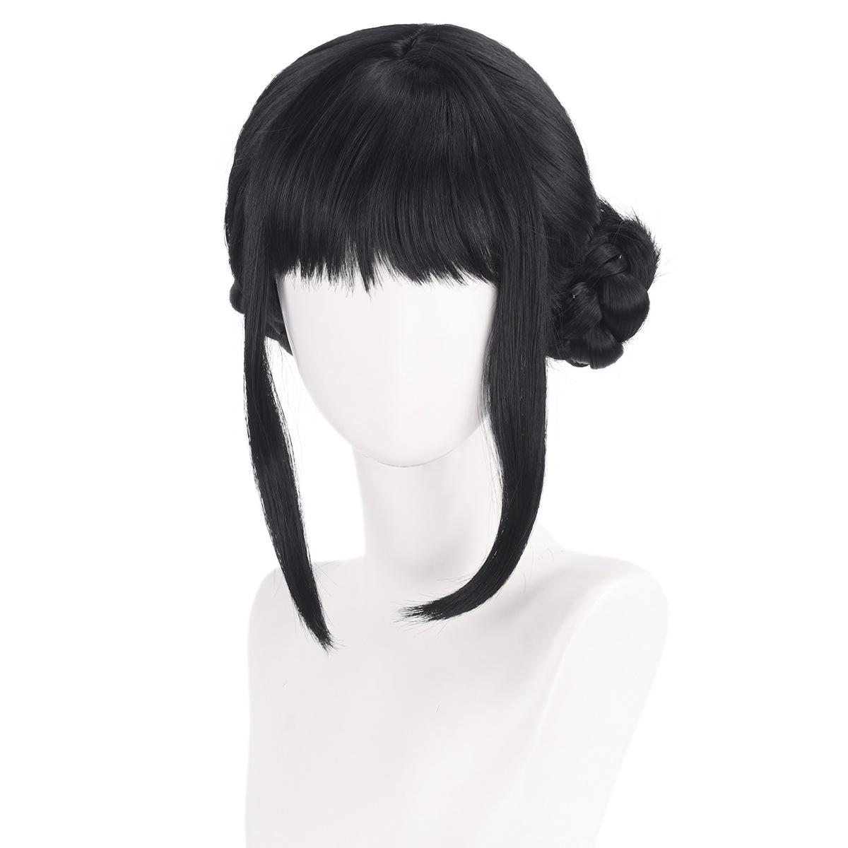 Zoey Cosplay Wig 33cm Black Ha - огляд і ціна Synthetic Braided Wigs For Black Women