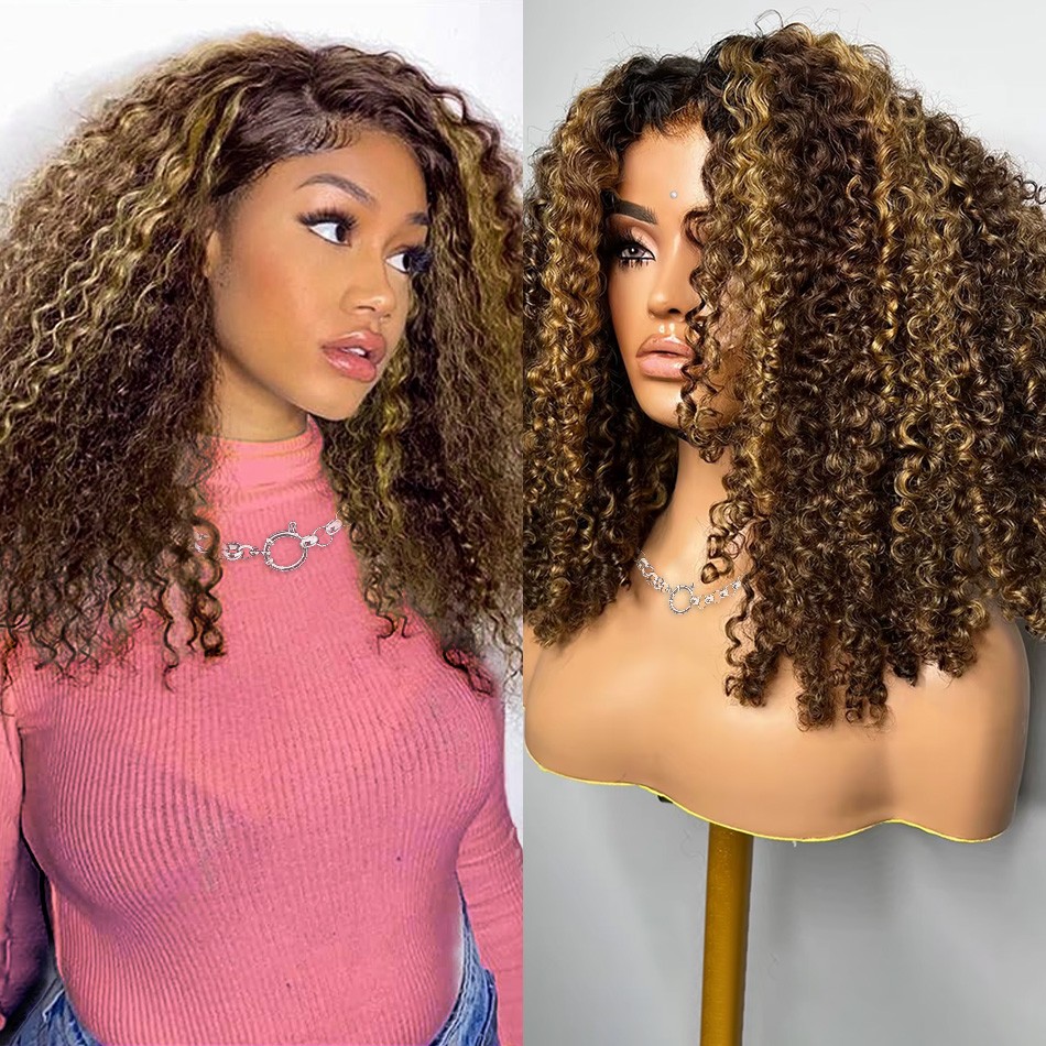 Highlight Honey Blonde Wear An - огляд і ціна Glueless Wear And Go Human Hair Wig