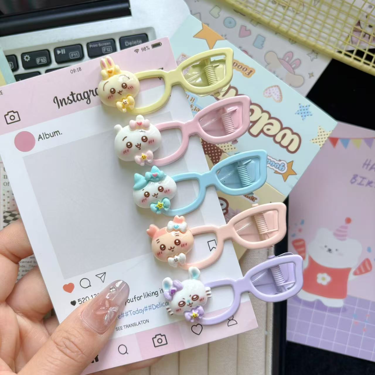 Ji Yi Ka Wa Cartoon Cute Littl - огляд і ціна Hair Bundles