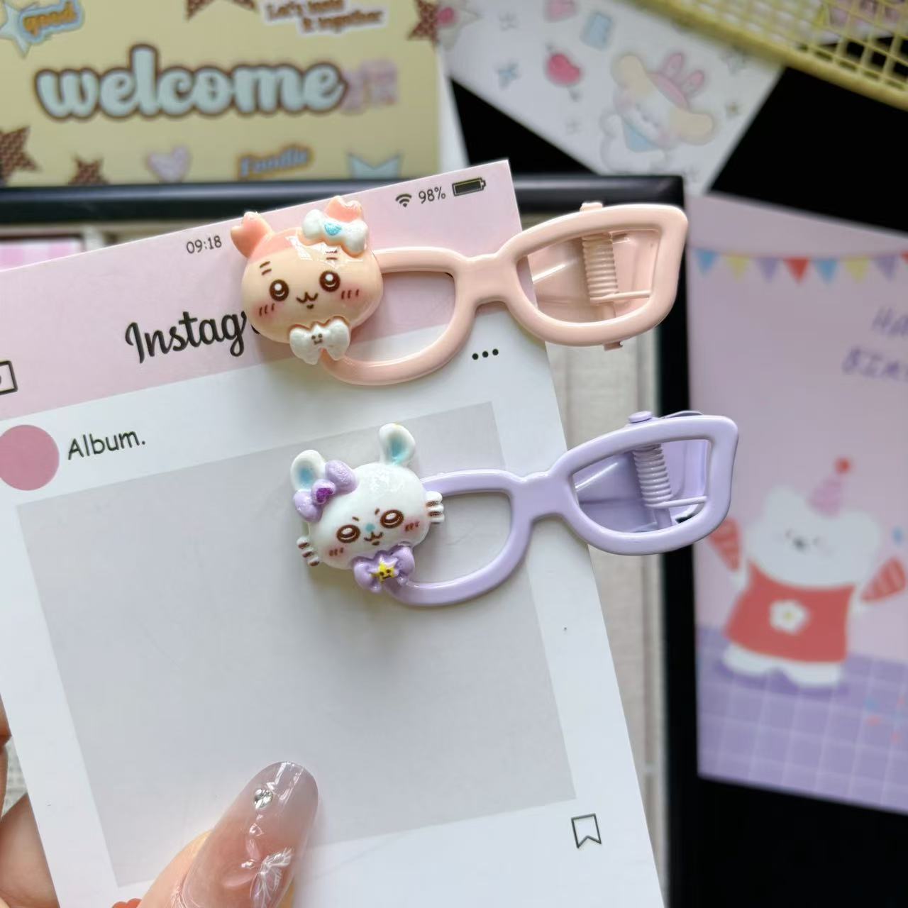 Ji Yi Ka Wa Cartoon Cute Littl - огляд і ціна Hair Bundles