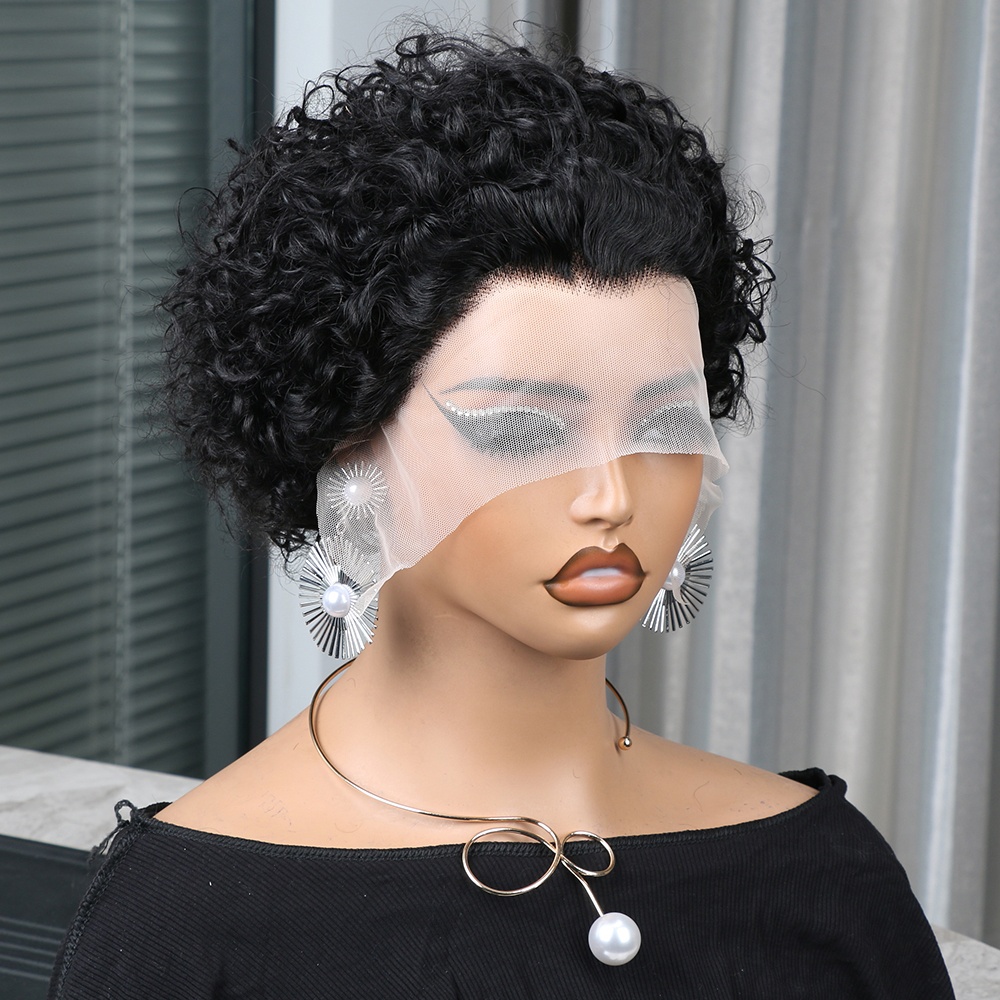Pixie Cut Wig Human Hair 13x4  - огляд і ціна Short Pixie Cut Wig Human Hair Cheap