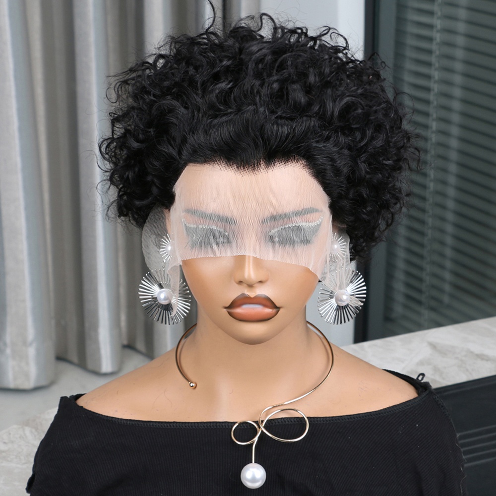 Pixie Cut Wig Human Hair 13x4  - огляд і ціна Short Pixie Cut Wig Human Hair Cheap