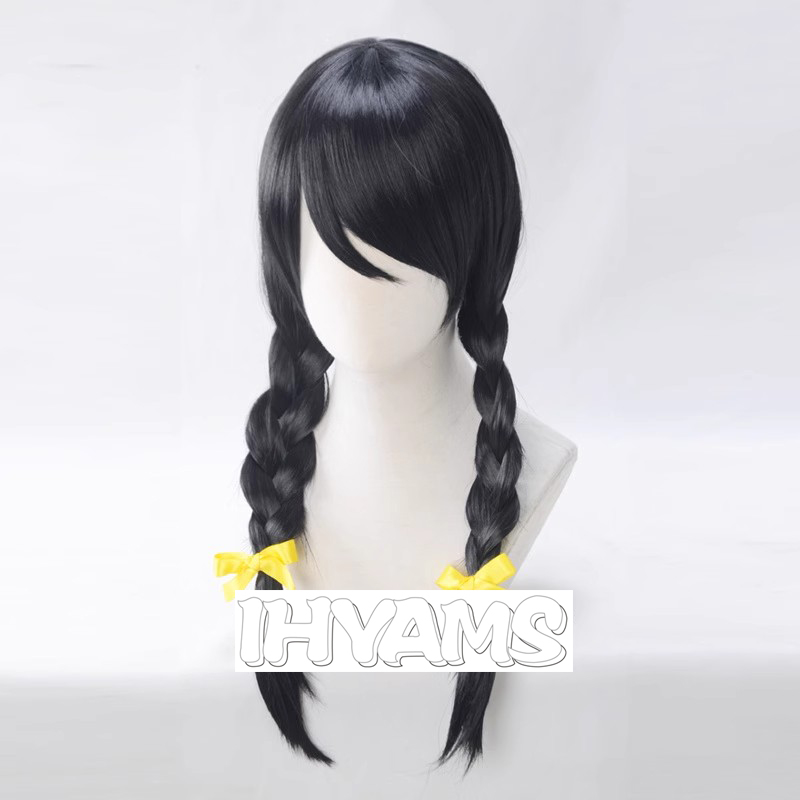 Bakemonogatari Hanekawa Tsubas - огляд і ціна Synthetic Braided Wigs For Black Women