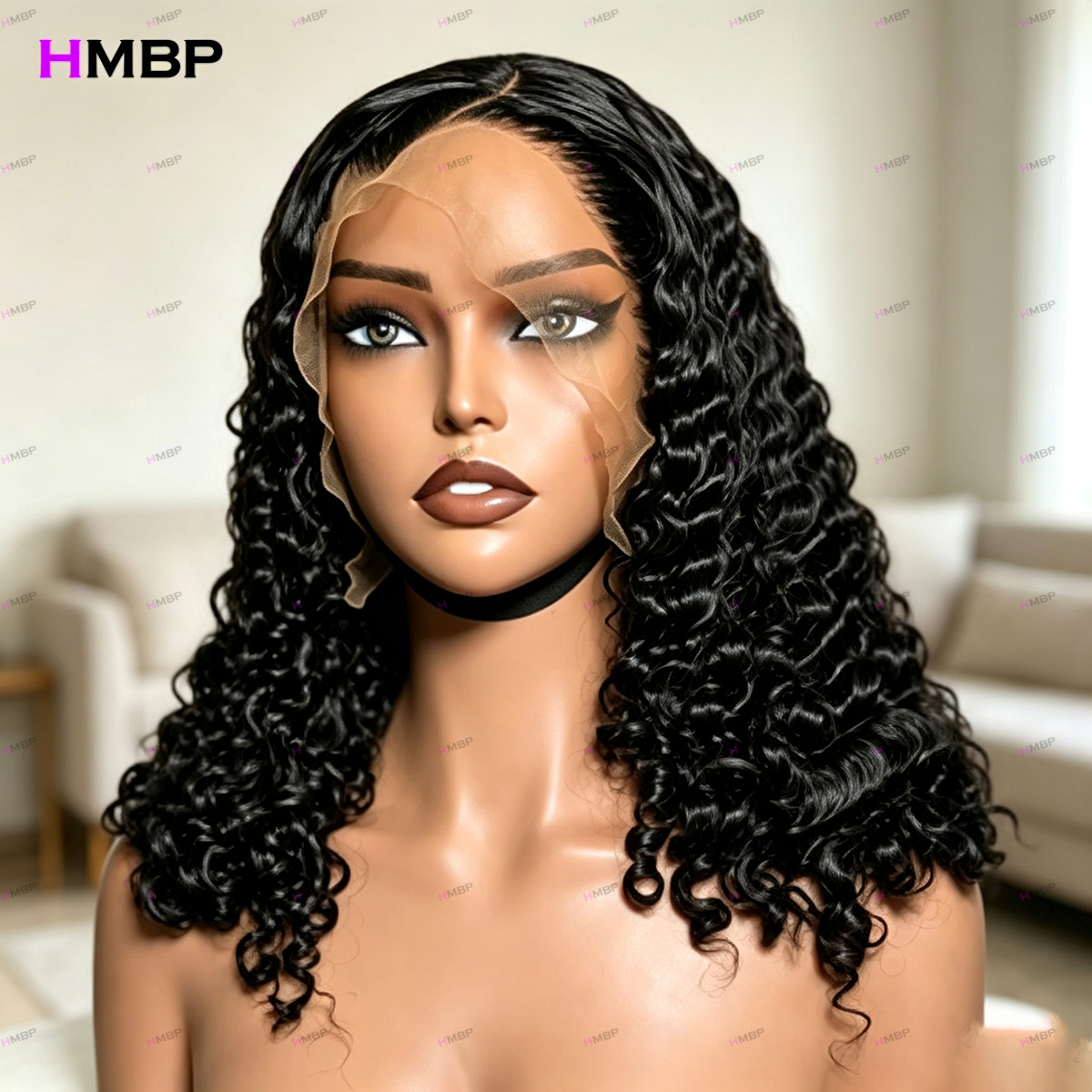 7x7 HD Lace Frontal Water Wave - огляд і ціна Hd Lace Frontal Wig Human Hair Pre Plucked