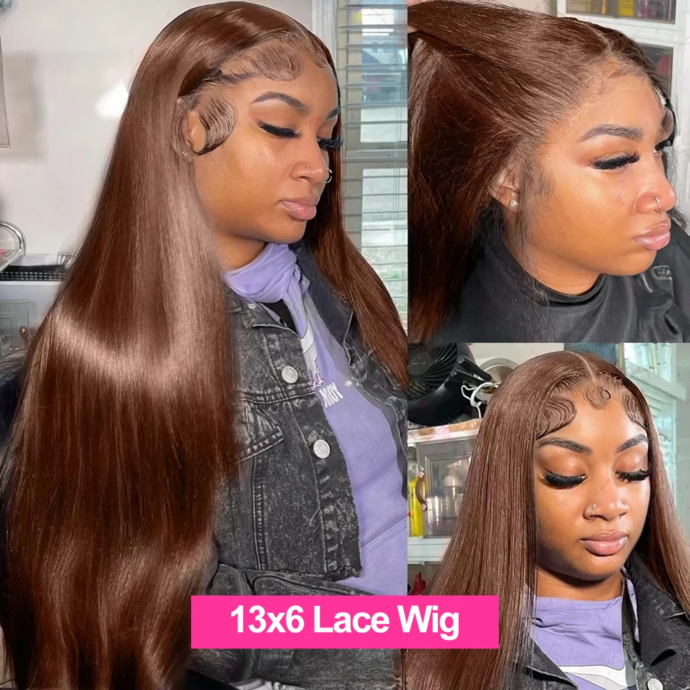 Chocolate 13x4 HD Lace Front W - огляд і ціна Lace Front Wigs