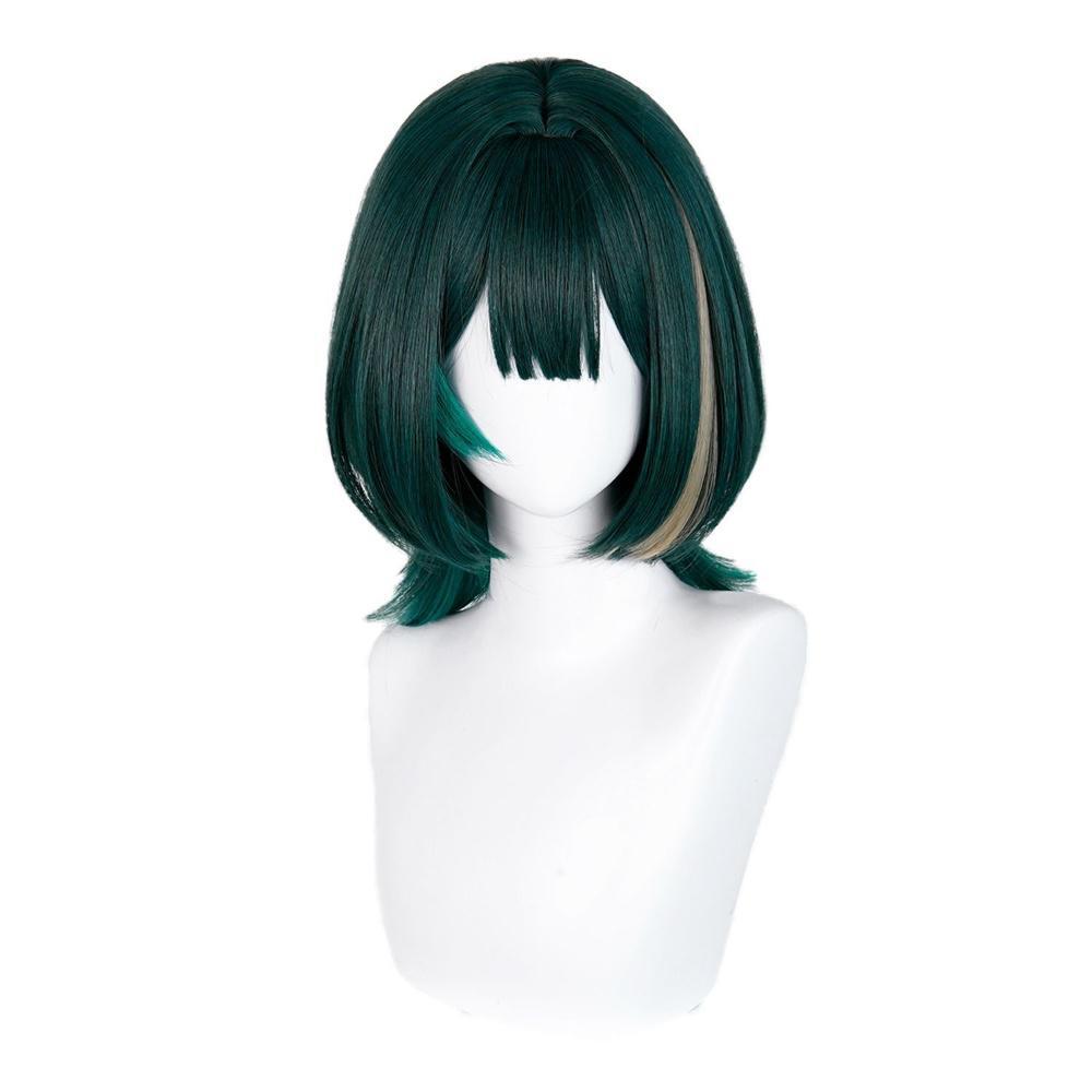Anime Nefer Cosplay Wig Green  - огляд і ціна Synthetic Wigs