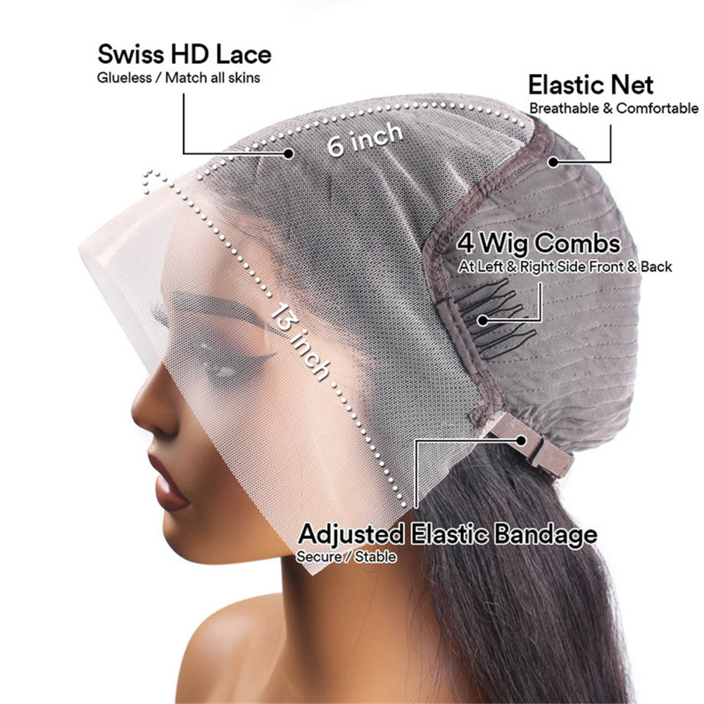 36 Inch Deep Wave P4/27 Highli - огляд і ціна Lace Front Wigs