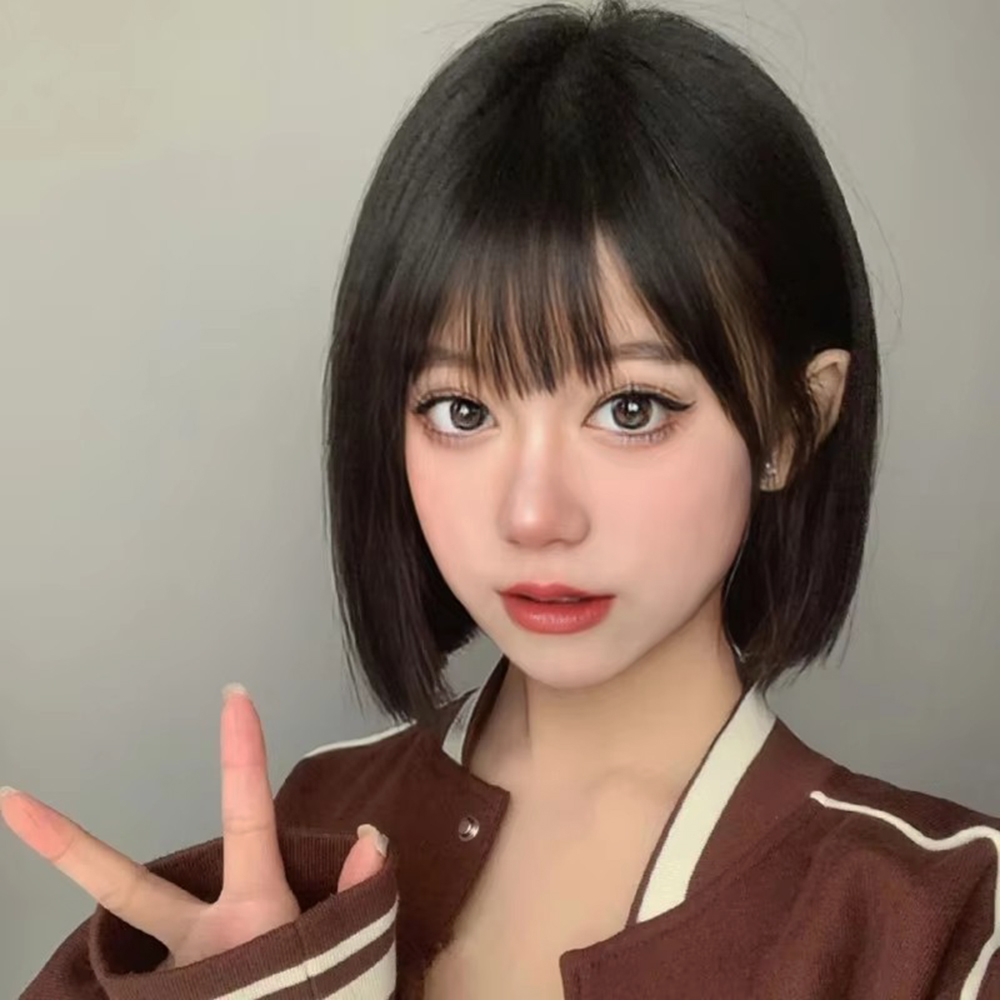 Fashionable Black Bob Haircut  - огляд і ціна Synthetic Braided Wigs For Black Women