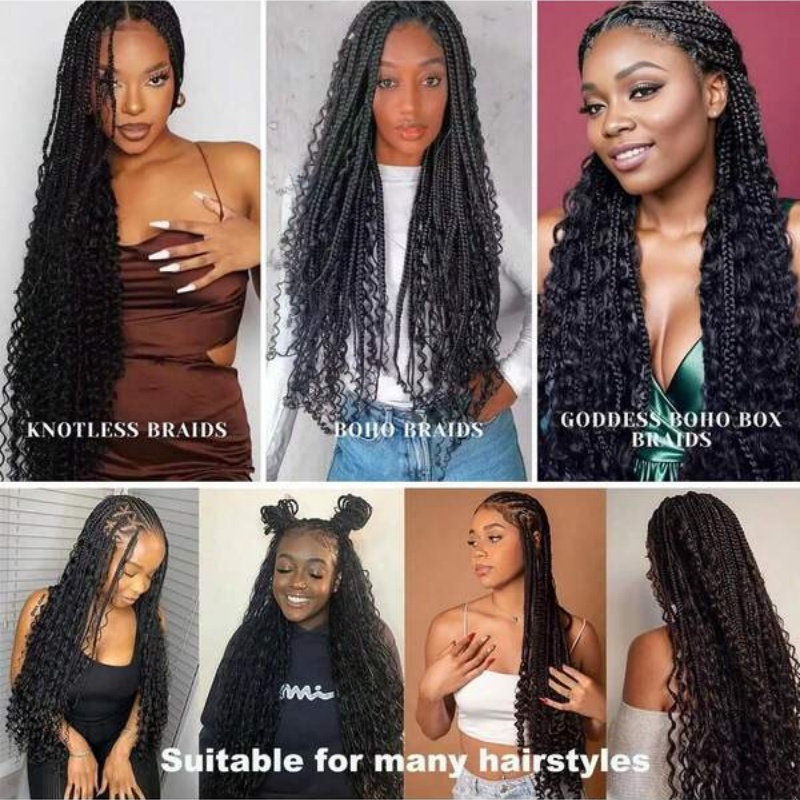 2 Bundles Water Wave Bulk Huma - огляд і ціна Water Wave Bulk Human Hair For Braiding