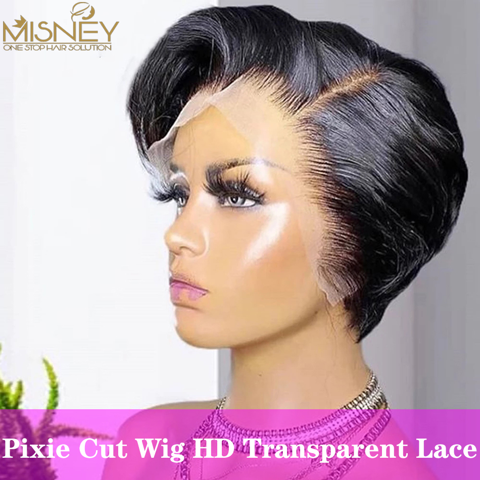 Short Bob Wig Pixie Cut Wig 13 - огляд і ціна Short Pixie Cut Wig Human Hair Cheap