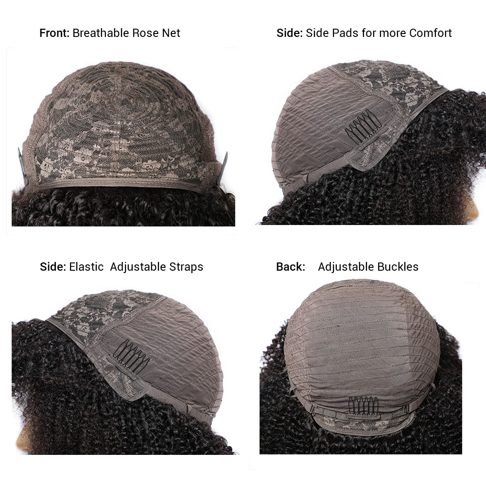 Human Hair Bob Wigs Short Kink - огляд і ціна Short Pixie Cut Wig Human Hair Cheap