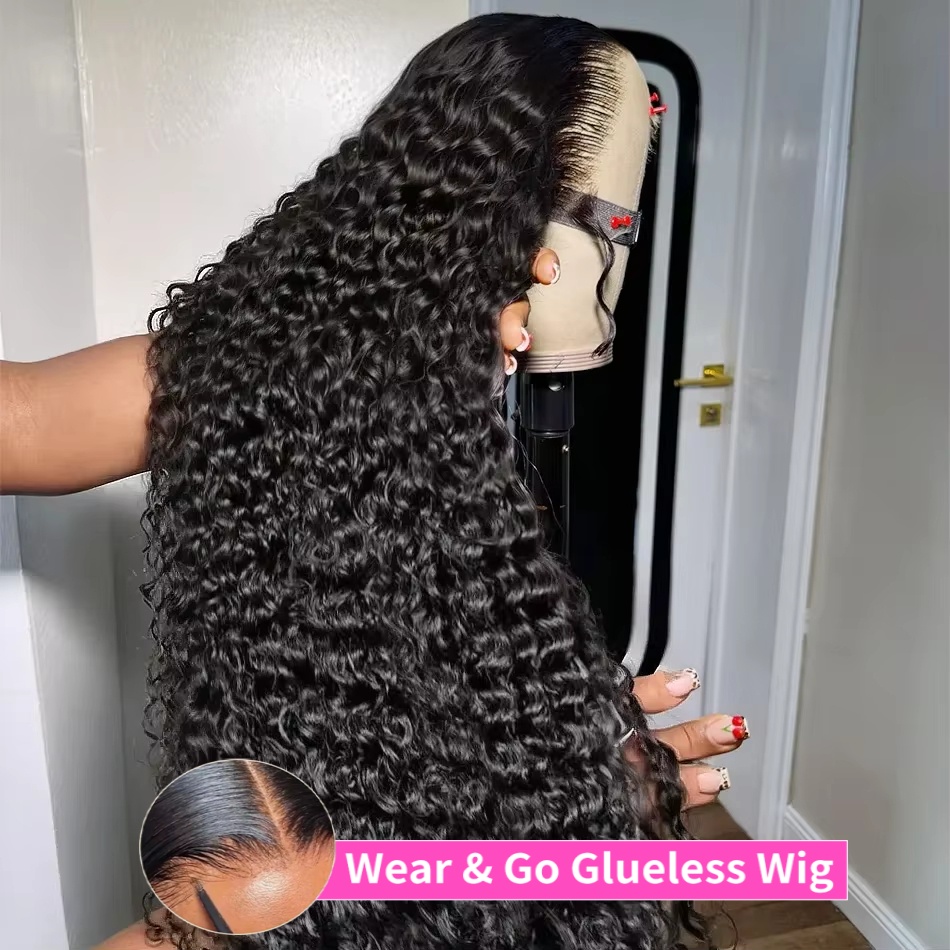 Human Hair 5x5 Glueless Curly  - огляд і ціна Lace Front Wigs